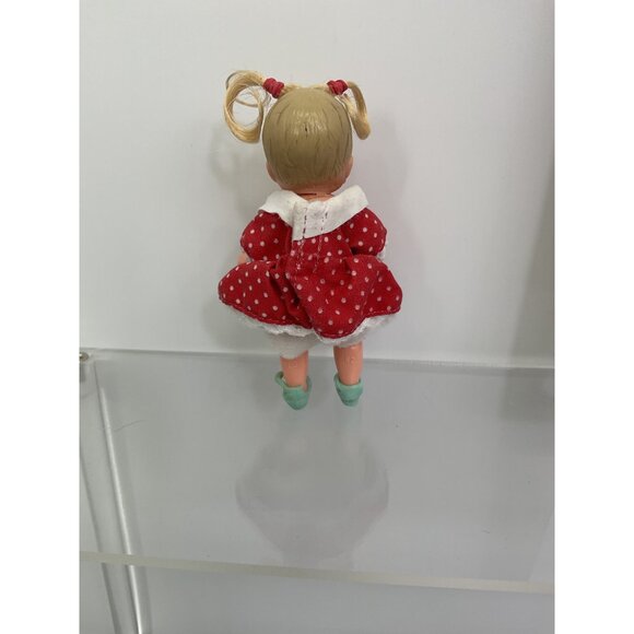 Vintage Nikki Barbie Doll In Red Polka Dot Dress & Mint Shoes - Picture 3 of 4